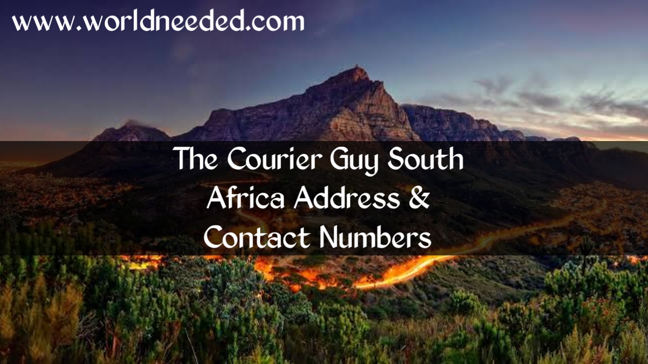 The Courier Guy South Africa Address & Contact Numbers