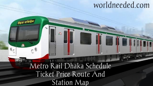 Dhaka Metro Rail Schedule, Ticket Price, Route, And Station Map